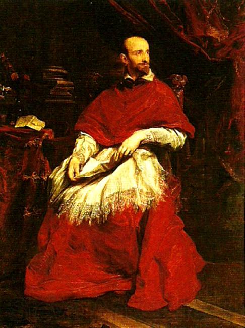 Anthony Van Dyck cardinal guido Spain oil painting art